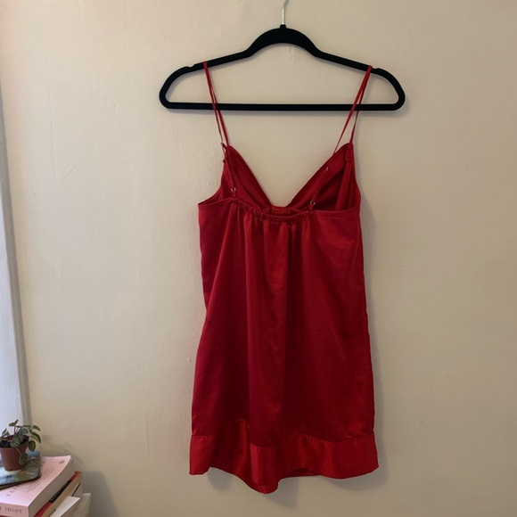 Vintage Victorias Secret Bow Slip Dress - Picture 2 of 3